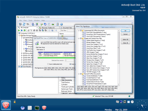active undelete full